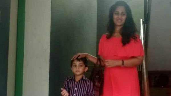 Ajith sons photo is viral in social medias Ajith sons photo is viral in social medias