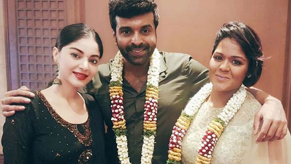 Bigg boss Ramya marries serial actor Sathya Bigg boss Ramya marries serial actor Sathya