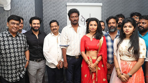 IKK Movie Pooja held at Chennai Today IKK Movie Pooja held at Chennai Today