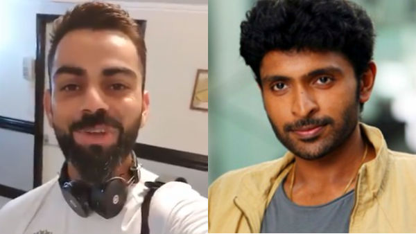 Virat Kohli wishes Vikram Prabhus son on his Bday Virat Kohli wishes Vikram Prabhus son on his Bday