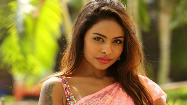 This is Actress Sri Reddy living area Don’t Park your car here This is Actress Sri Reddy living area Don’t Park your car here