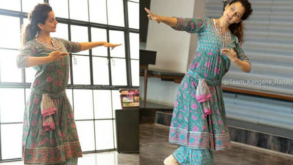 kangana practice barathnatyam with bigboss fame gayathri raghuram kangana practice barathnatyam with bigboss fame gayathri raghuram