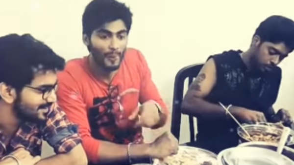 சாண்டியின் வீட்டில்
