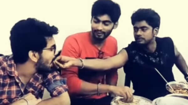 சாண்டி கொடுத்த விருந்து