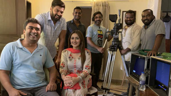 Sakshi Agarwal Acts in Teddy Movie Sakshi Agarwal Acts in Teddy Movie