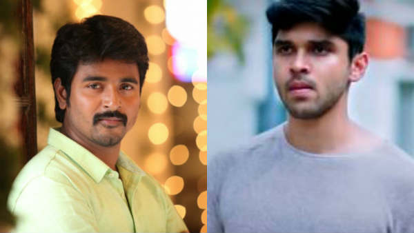 Sivakarthikeyan pen for Dhruv Vikram in Adithya Varma film Sivakarthikeyan pen for Dhruv Vikram in Adithya Varma film
