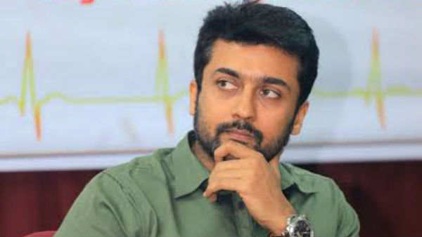 Actor Suriya presents Rs.10 lacs for Directors Welfare Association Actor Suriya presents Rs.10 lacs for Directors Welfare Association