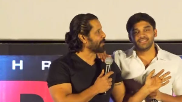 Adhithya Varma audio launch press meet Vikram speech Adhithya Varma audio launch press meet Vikram speech
