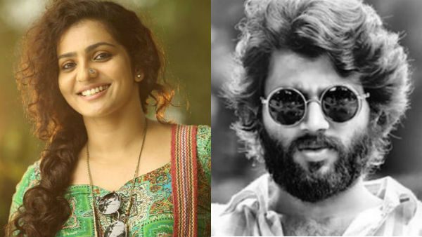 Actress Parvathy is winning hearts of the netizens for slamming Arjun Reddy Actress Parvathy is winning hearts of the netizens for slamming Arjun Reddy