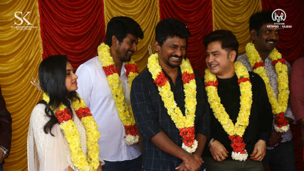 Sivakarthikeyan Doctor shoot started with Pooja Sivakarthikeyan Doctor shoot started with Pooja