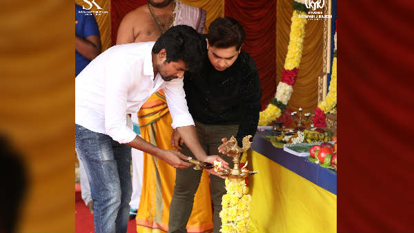 Sivakarthikeyan Doctor shoot started with Pooja Sivakarthikeyan Doctor shoot started with Pooja