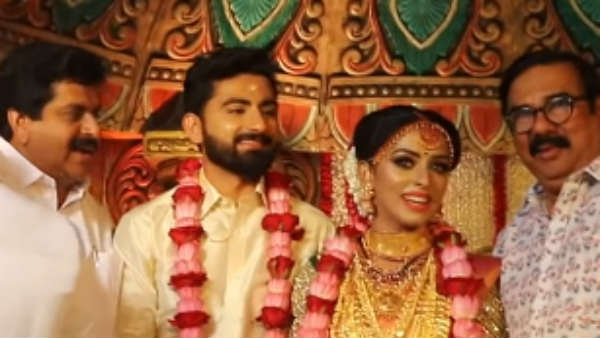 Actress Mahalakshmi ties the knot with Nirmal Krishna Actress Mahalakshmi ties the knot with Nirmal Krishna
