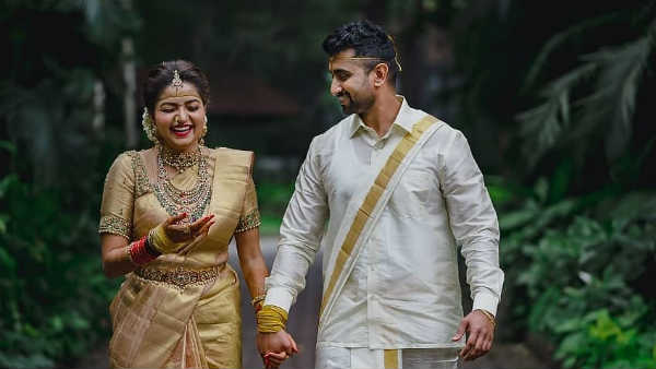 Nandhini serial Nithya Ram, Gautams wedding was held. Nandhini serial Nithya Ram, Gautams wedding was held.