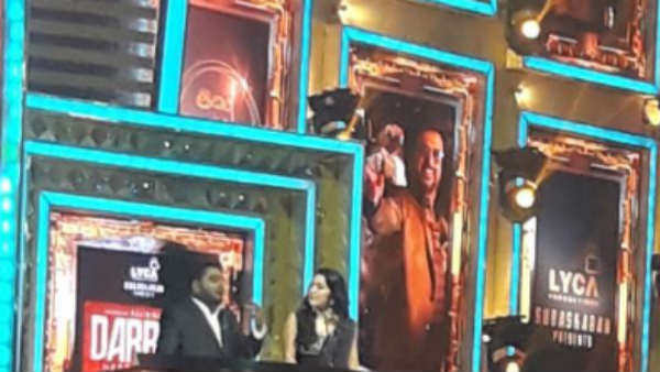 RJ Vigneshkanth VS VJ Ramya, Darbar music release function RJ Vigneshkanth VS VJ Ramya, Darbar music release function