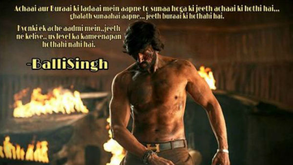 This dialogue of Sudeep from Dabangg 3 has been written by Salman Khan himself! This dialogue of Sudeep from Dabangg 3 has been written by Salman Khan himself!