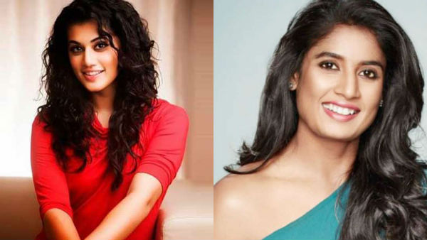 Tapsee Pannu to portray the role of cricketer Mithali Raj Tapsee Pannu to portray the role of cricketer Mithali Raj