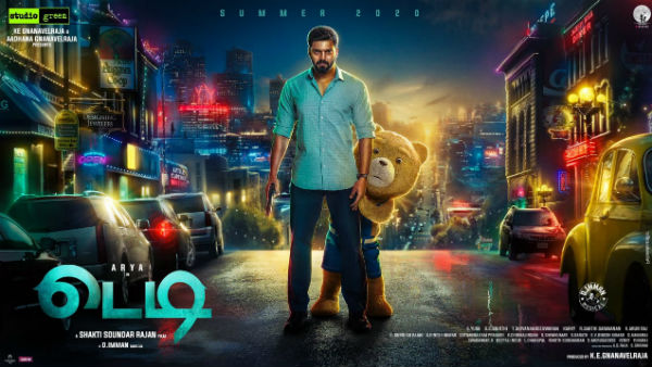 Teddy first look poster out Teddy first look poster out