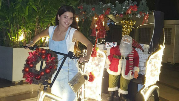 Actress Vedhika christmas celebration Actress Vedhika christmas celebration