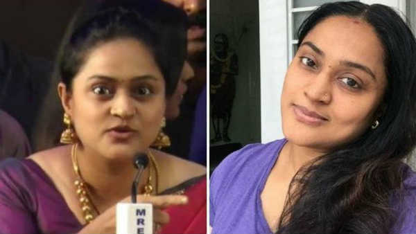 Actress Vinodhini speeks to media Actress Vinodhini speeks to media