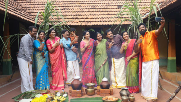 Pongal Celebration of kattil Film Team Pongal Celebration of kattil Film Team