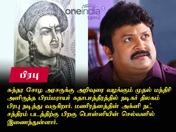 Ponniyin Selvan full cast and their characters sketch is here! Ponniyin Selvan full cast and their characters sketch is here!