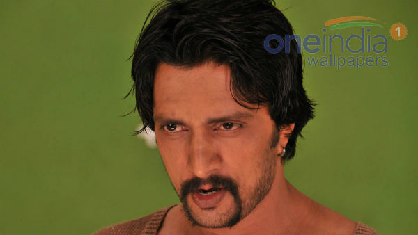 படப்பிடிப்பில் சுதீப்