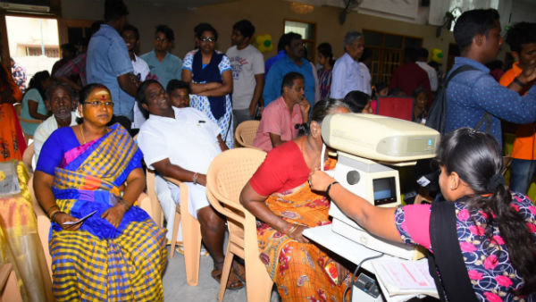 Free medical camp for Vijay Sethupathis birthday Free medical camp for Vijay Sethupathis birthday