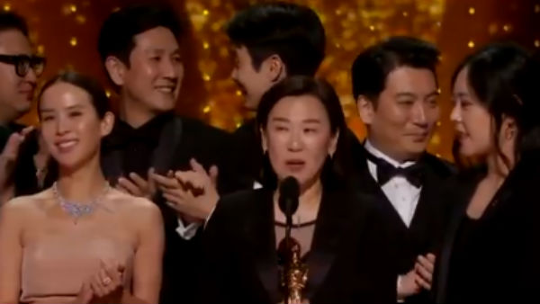 Parasite wins best picture award in oscar 2020 Parasite wins best picture award in oscar 2020