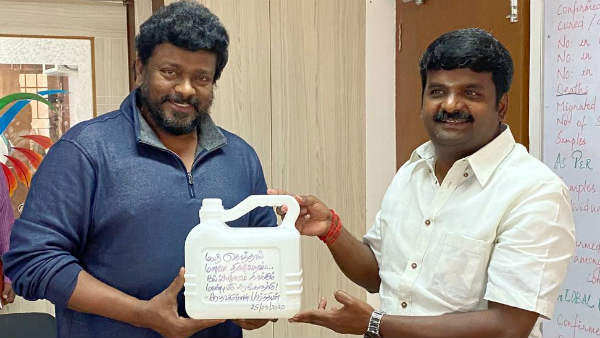 Director Parthiban met Minister Vijayabaskar Director Parthiban met Minister Vijayabaskar