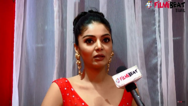 Don’t ask about Simbu - Sanam Shetty replied angrily! Don’t ask about Simbu - Sanam Shetty replied angrily!