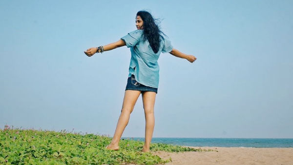 Srushti dange looking hot in blue dress Srushti dange looking hot in blue dress