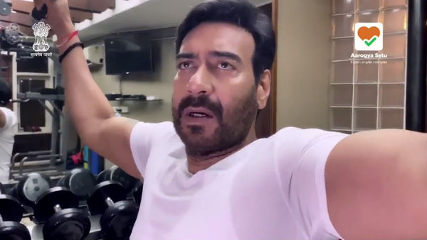 Ajay devgan campaign to promote aarogya setu Ajay devgan campaign to promote aarogya setu