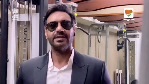 Ajay devgan campaign to promote aarogya setu Ajay devgan campaign to promote aarogya setu
