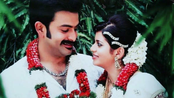 Prithviraj sent his wife a congratulatory message on Twitter for her 9th wedding anniversary Prithviraj sent his wife a congratulatory message on Twitter for her 9th wedding anniversary