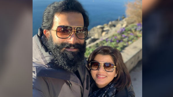 Prithviraj sent his wife a congratulatory message on Twitter for her 9th wedding anniversary Prithviraj sent his wife a congratulatory message on Twitter for her 9th wedding anniversary