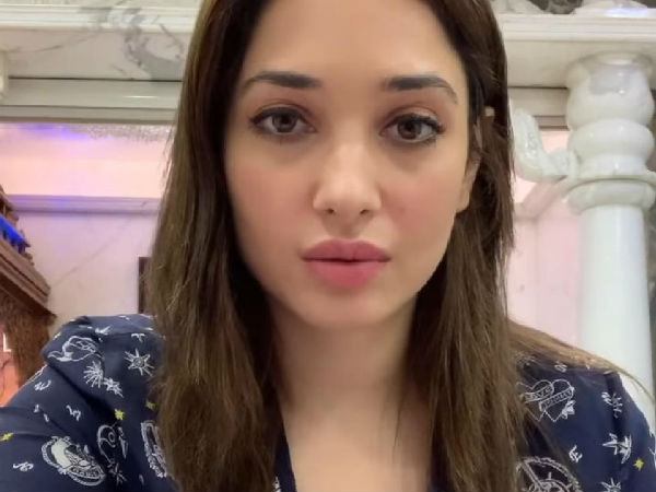 Actress Tamanna shares corona prevention tips in doordarshan Actress Tamanna shares corona prevention tips in doordarshan