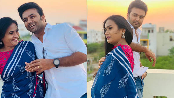 Venkat Ranganathan has taken a selfie with his wife on the terrace Venkat Ranganathan has taken a selfie with his wife on the terrace