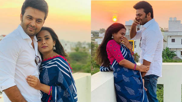 Venkat Ranganathan has taken a selfie with his wife on the terrace Venkat Ranganathan has taken a selfie with his wife on the terrace