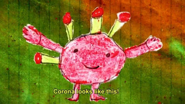 Learn to Live with Corona Animated short film for children Learn to Live with Corona Animated short film for children