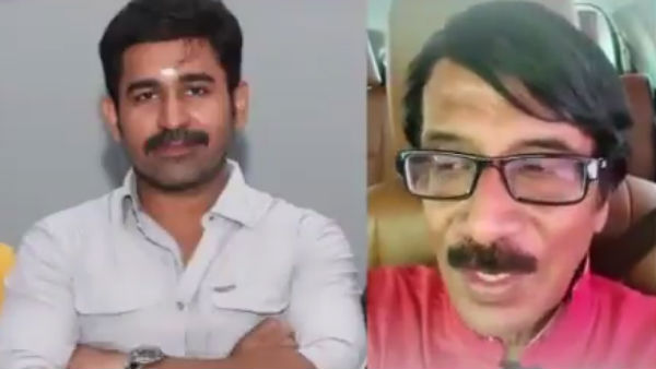 Mano Bala posted a Twitter video praising Vijay Antony Mano Bala posted a Twitter video praising Vijay Antony