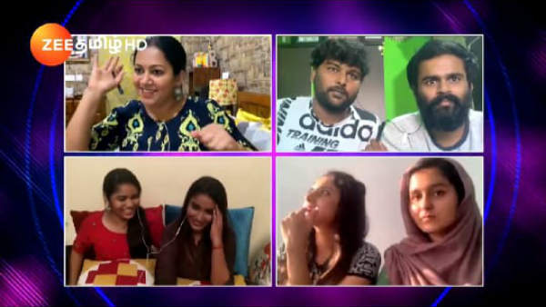 Zee tamil tv channel airing the game show in may 4 Zee tamil tv channel airing the game show in may 4