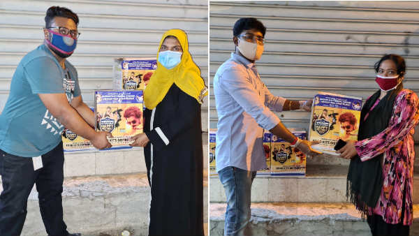 Bahrain Vijay Makkal Iyakkam offers groceries public on Vijays birthday Bahrain Vijay Makkal Iyakkam offers groceries public on Vijays birthday