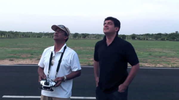 அஜித்தின் ஏரோ மாடலிங்