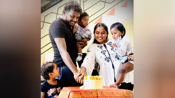 Director Mari Selvaraj celebrates his wedding anniversary Director Mari Selvaraj celebrates his wedding anniversary