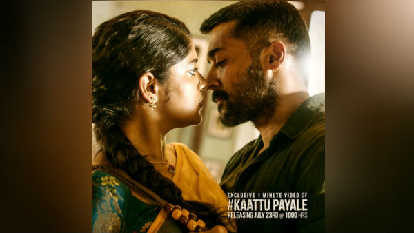Soorarai Pottru’s next single Kaattu Payale song will release on Suriya’s birthday! Soorarai Pottru’s next single Kaattu Payale song will release on Suriya’s birthday!