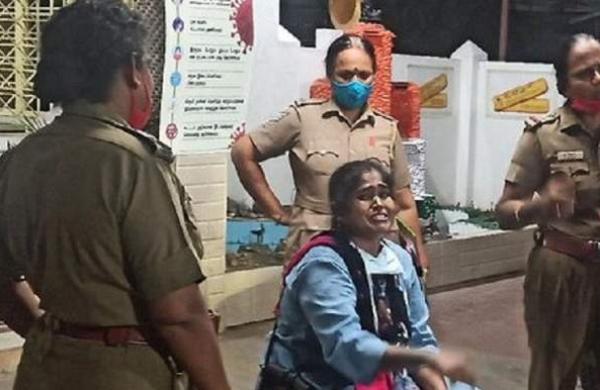 சூர்யா தேவி கைது