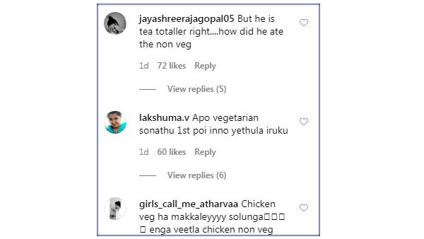 சிக்கன் ஊட்டிவிட்ட வனிதா