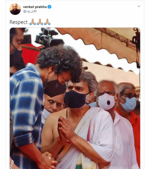 வெங்கட் பிரபு நன்றி