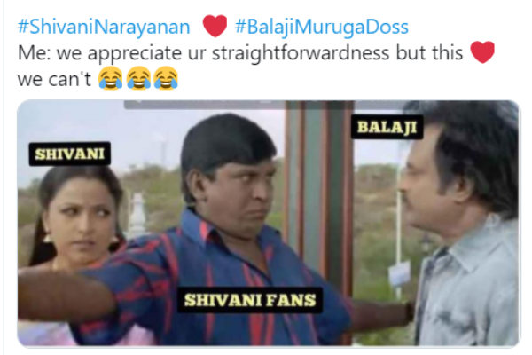 ஷிவானி ரசிகர்கள்