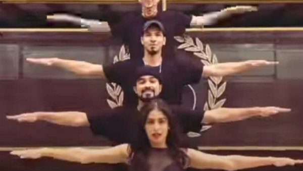 Actress Samyuktha dance video goes viral Actress Samyuktha dance video goes viral